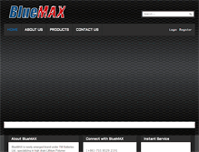 Tablet Screenshot of bluemax-power.com